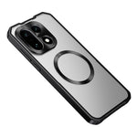 OnePlus 15 5G Magnetiskt Skal Hårt PC Metallram Frostat mobil Baksida