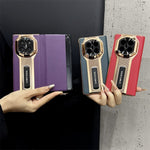 For Huawei Mate X7 Case Kickstand Leather + PC Protective Phone Cover