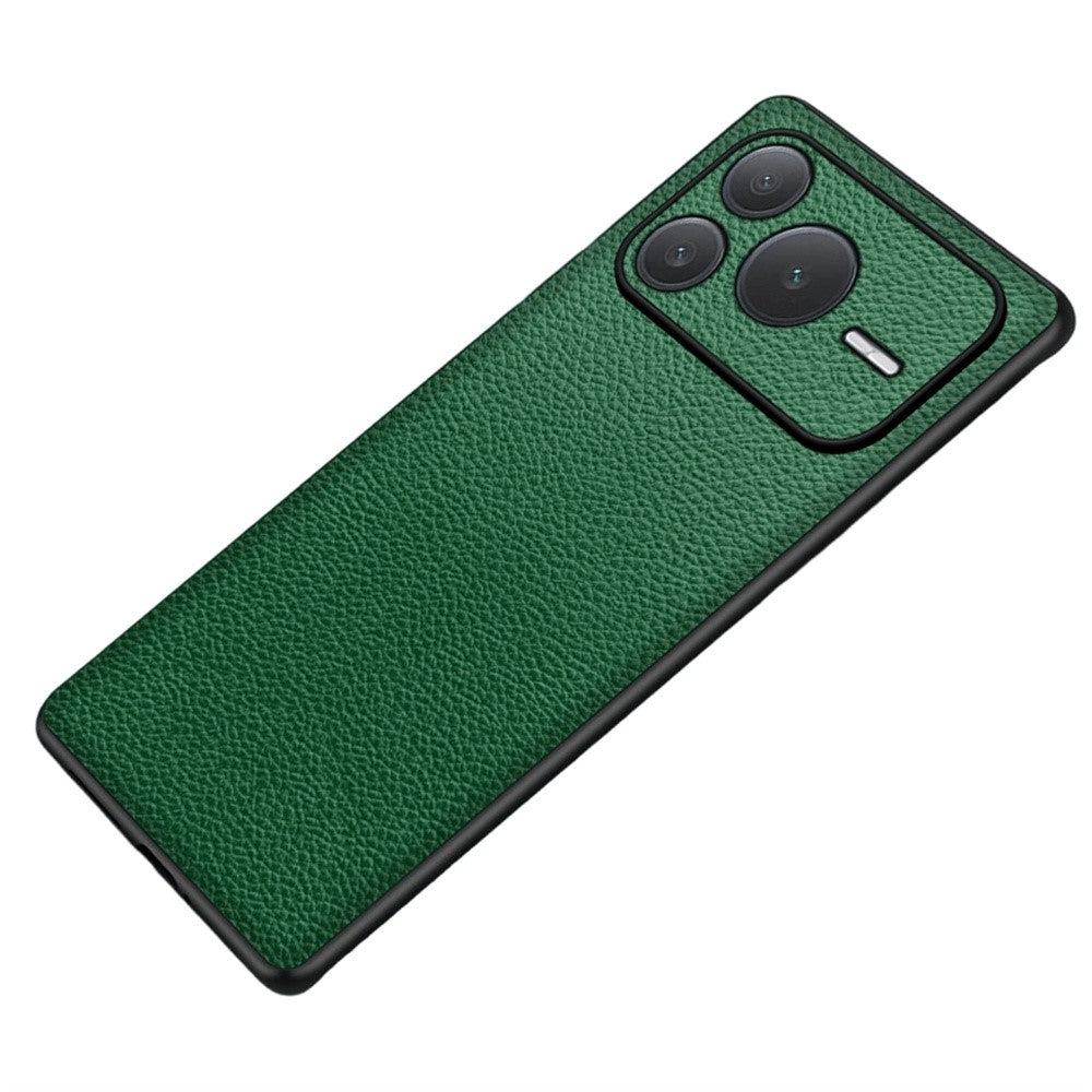 For Honor Power2 5G Case Litchi Texture PU Leather Coated PC + TPU Protective Phone Back Cover