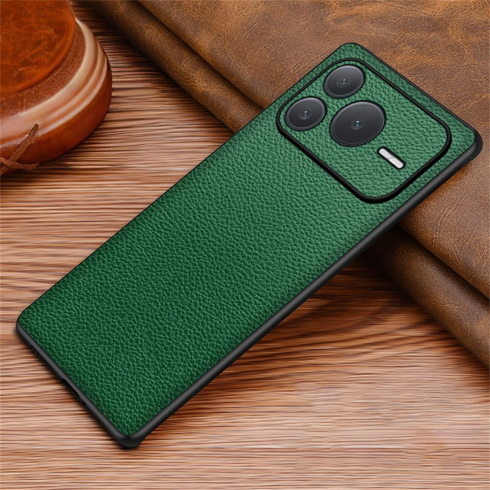 For Honor Power2 5G Case Litchi Texture PU Leather Coated PC + TPU Protective Phone Back Cover