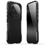 LUPHIE For Xiaomi 17 Ultra 5G Case Metal Bumper Frame Shockproof Phone Cover