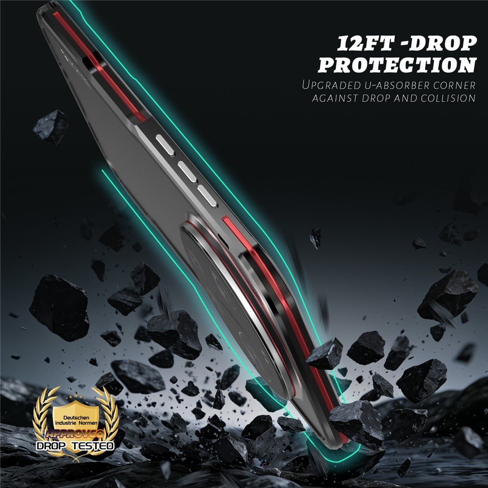 LUPHIE For Xiaomi 17 Ultra 5G Case Metal Bumper Frame Shockproof Phone Cover
