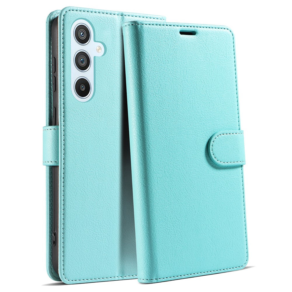 Samsung Galaxy S26+ skal magnetiskt RFID-blockerande läderplånboksfodral