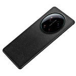 For Xiaomi 17 Ultra 5G Case Litchi Texture PU Leather Coated PC + TPU Protective Phone Back Cover