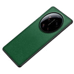 For Xiaomi 17 Ultra 5G Case Litchi Texture PU Leather Coated PC + TPU Protective Phone Back Cover