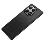For Xiaomi 15T Case Litchi Texture PU Leather Coated PC + TPU Protective Phone Back Cover
