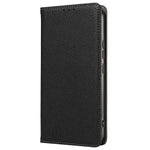 Til Samsung Galaxy A37 5G Etui Magnetisk Litchi Tekstur Pung Læder Telefoncover med Håndrem