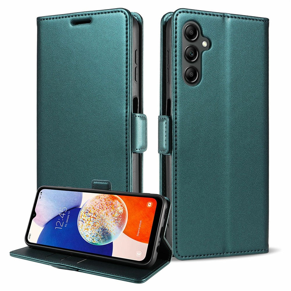 Til Samsung Galaxy A37 5G Etui Side Magnetlås RFID-blokerende Telefonpung i Læder