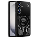 ABEEL magnetisk cover til Samsung Galaxy S26+ i aluminiumslegering + PC + TPU med huldesign og varmeafledning