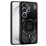 ABEEL För Samsung Galaxy S26 Ultra Magnetiskt Skal Aluminiumlegering + PC + TPU Ihåligt Värmeavledande mobilskal