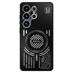 ABEEL För Samsung Galaxy S26 Ultra Magnetiskt Skal Aluminiumlegering + PC + TPU Ihåligt Värmeavledande mobilskal