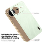 KADEM For Huawei nova 15 Pro 5G Case Electroplating Silk Texture PU + TPU Phone Back Cover