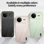 KADEM For Huawei nova 15 Pro 5G Case Electroplating Silk Texture PU + TPU Phone Back Cover