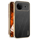 KADEM For Huawei nova 15 Pro 5G Case Electroplating Silk Texture PU + TPU Phone Back Cover