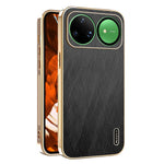 KADEM For Huawei nova 15 Ultra 5G Case Electroplating Silk Texture PU + TPU Phone Back Cover