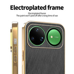 KADEM For Huawei nova 15 Ultra 5G Case Electroplating Silk Texture PU + TPU Phone Back Cover