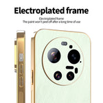 KADEM For Xiaomi 17 Ultra 5G Case Electroplating Silk Texture PU + TPU Phone Back Cover