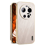 KADEM For Xiaomi 17 Ultra 5G Case Electroplating Silk Texture PU + TPU Phone Back Cover