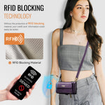 CASEME For Samsung Galaxy S26 Ultra Case  C39 RFID Blocking Zipper Wallet Stand Leather Cover with Strap