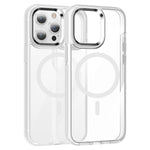 For iPhone 14 Pro Max Magnetic Case TPU + PC Clear Protective Phone Cover Compatible with MagSafe