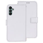 IDEWEI Til Samsung Galaxy A04s 4G (164.7mm) Telefonbeskyttelsescover Crazy Horse-tekstur Ridsefast PU-læder Flip Stand Pungcover