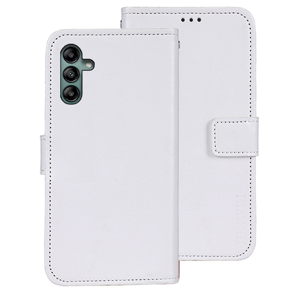 IDEWEI Til Samsung Galaxy A04s 4G (164.7mm) Telefonbeskyttelsescover Crazy Horse-tekstur Ridsefast PU-læder Flip Stand Pungcover