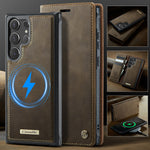 CASEME For Samsung Galaxy S26 Ultra Magnetic Case C49 RFID Blocking Detachable Wallet Leather Phone Cover