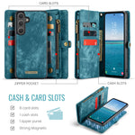 CASEME Til Samsung Galaxy S26+ Telefonetuier 008 Lædercover med aftagelig pung og rem
