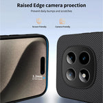 WANLONFENG For Xiaomi Poco M8 5G / Redmi Note 15 5G (Global) Magnetic Case  TQ Series Carbon Fiber Texture PC TPU Phone Cover