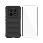 WANLONFENG HD Series For Xiaomi Poco M8 5G / Redmi Note 15 5G (Global) TPU Case Anti Slip Phone Cover with Tempered Glass
