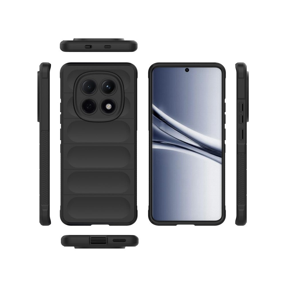 WANLONFENG HD Series For Xiaomi Poco M8 5G / Redmi Note 15 5G (Global) TPU Case Anti Slip Phone Cover with Tempered Glass