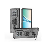 WANLONFENG For Xiaomi Poco M8 5G / Redmi Note 15 5G (Global) Phone Case PC TPU Back Cover Kickstand with Tempered Glass