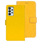 IDEWEI For Samsung Galaxy A23 4G / A23 5G (Global Version) Anti-scratch PU Leather Flip Stand Wallet Cover Crazy Horse Texture Phone Protective Case