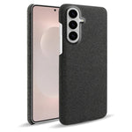 For Samsung Galaxy S26+ Phone Case Cloth Texture Anti-Scratch Protective PC Back Cover