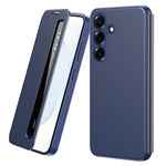 For Samsung Galaxy S26 Case Smart View Window Leather Phone Cover