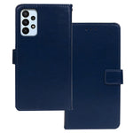 IDEWEI til Samsung Galaxy A23 4G / A23 5G (global version) Stødsikkert pung-telefoncover med magnetlukning, Crazy Horse-tekstur, PU-læder flipcover med stativfunktion