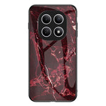 mobilskal för Xiaomi Poco M8 5G / Redmi Note 15 5G (Global) Marmormönster Härdat Glas + PC + TPU Skyddande mobilskal
