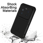 LOVE MEI-cover til Huawei Mate 80 Pro Max i metal + silikone, fuldt telefoncover med hærdet glasfilm