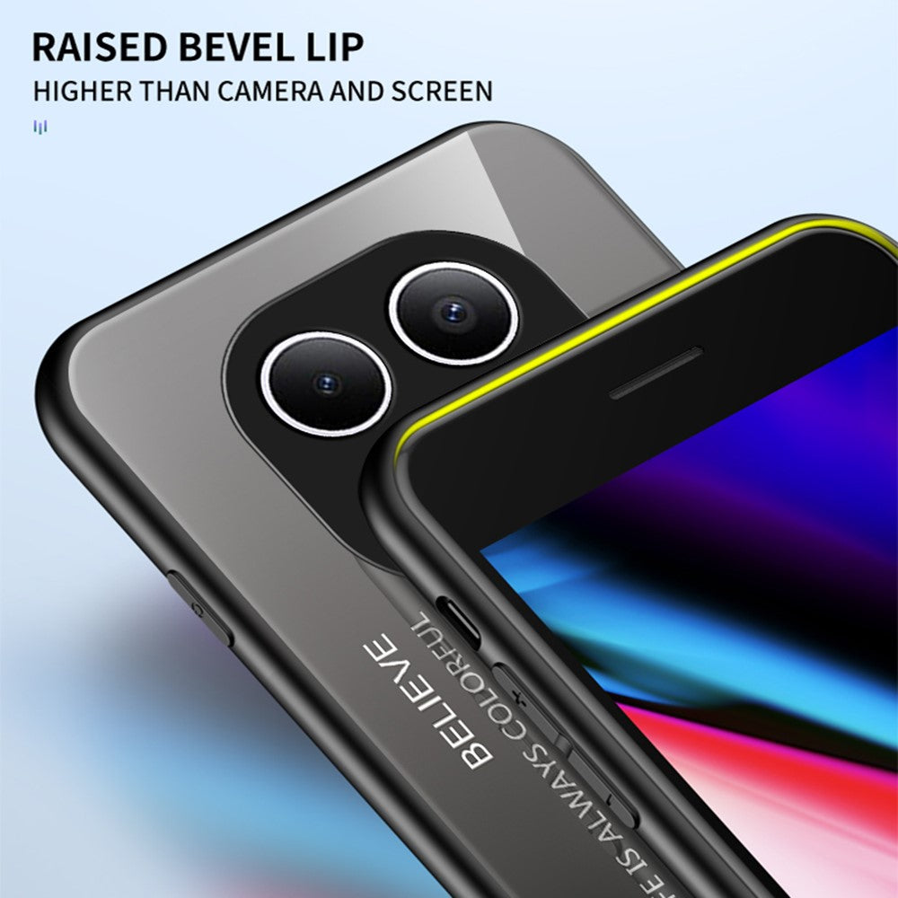 Phone  Case For Xiaomi Poco M8 5G / Redmi Note 15 5G (Global) Anti-Scratch Tempered Glass + PC + TPU Phone Cover