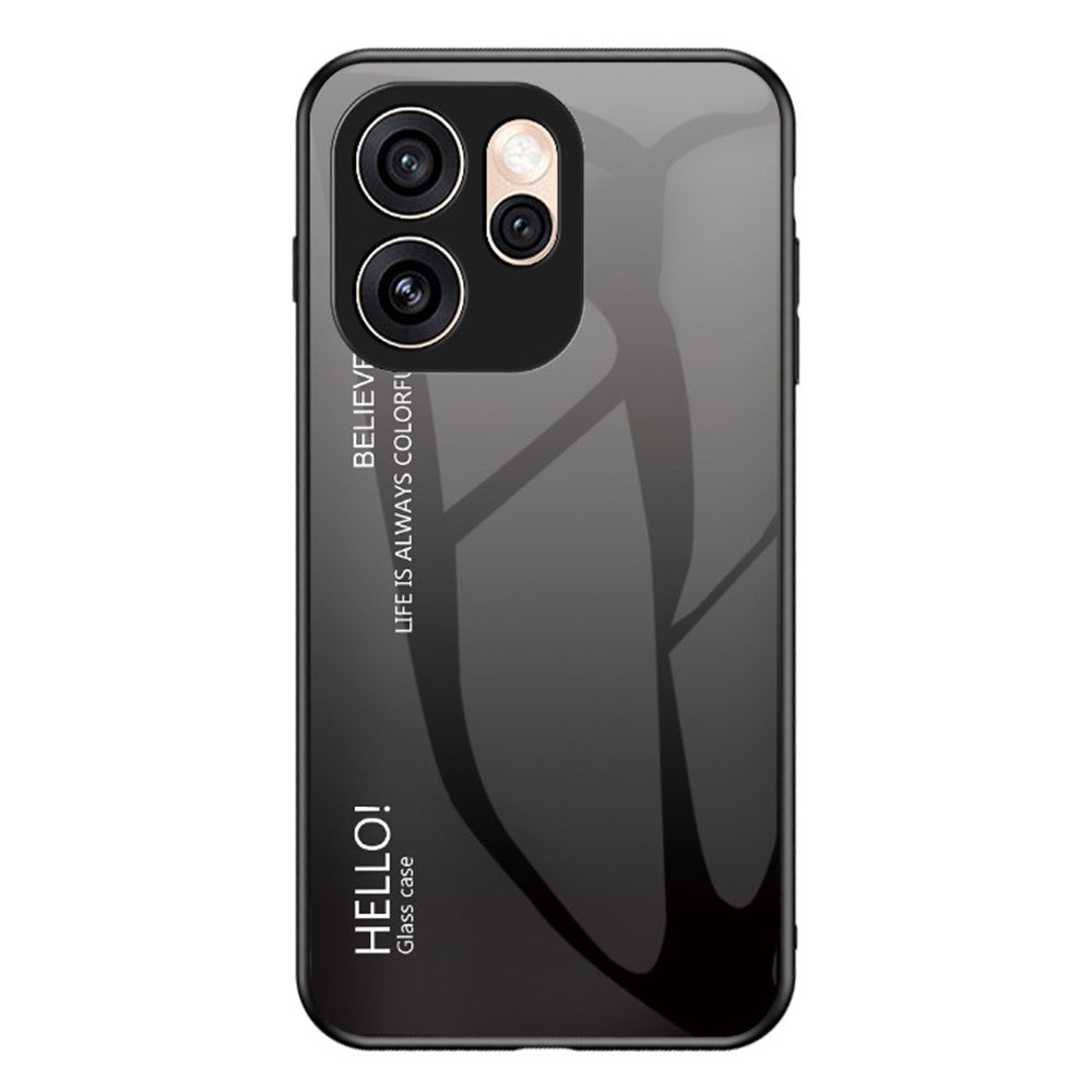 mobilskal till Oppo Reno15 Pro Max 5G (Global) / Reno15 Pro 5G (Kina) Reptåligt härdat glas + PC + TPU-mobilskal