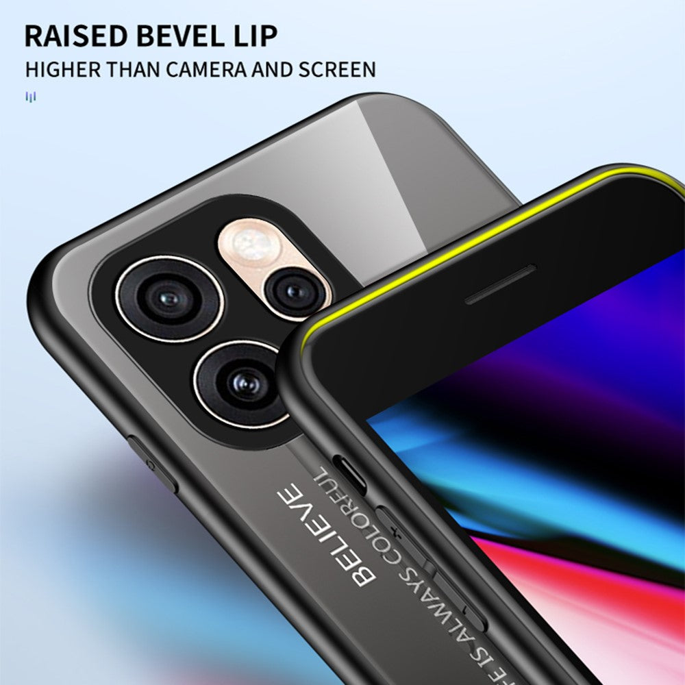 mobilskal till Oppo Reno15 Pro Max 5G (Global) / Reno15 Pro 5G (Kina) Reptåligt härdat glas + PC + TPU-mobilskal