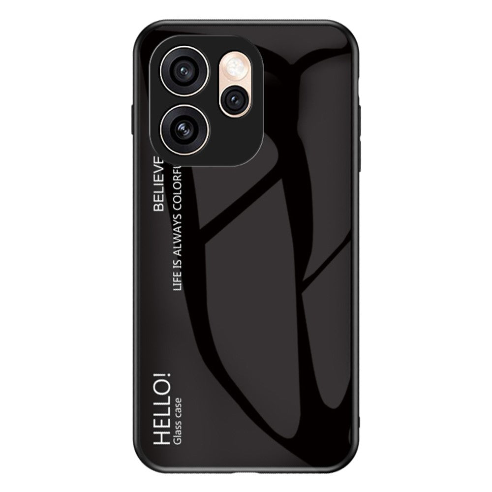 mobilskal till Oppo Reno15 Pro Max 5G (Global) / Reno15 Pro 5G (Kina) Reptåligt härdat glas + PC + TPU-mobilskal