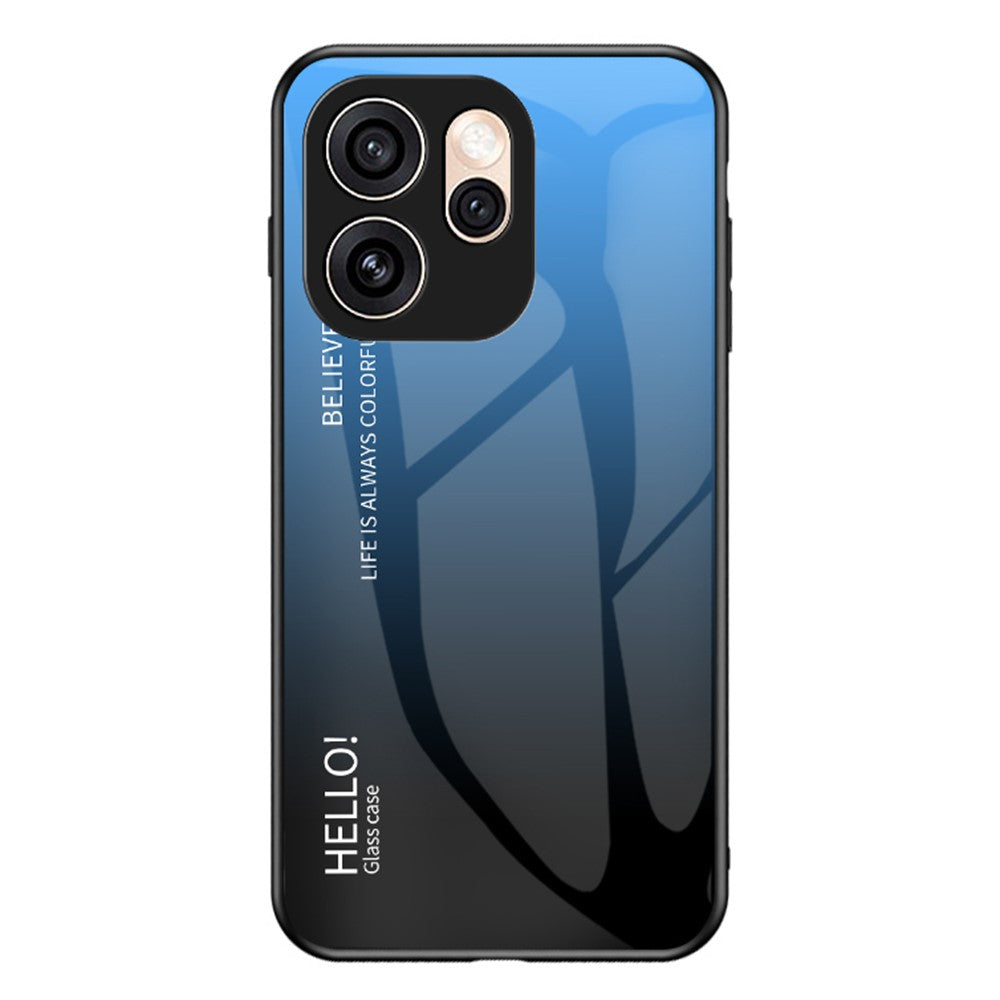 mobilskal till Oppo Reno15 Pro Max 5G (Global) / Reno15 Pro 5G (Kina) Reptåligt härdat glas + PC + TPU-mobilskal
