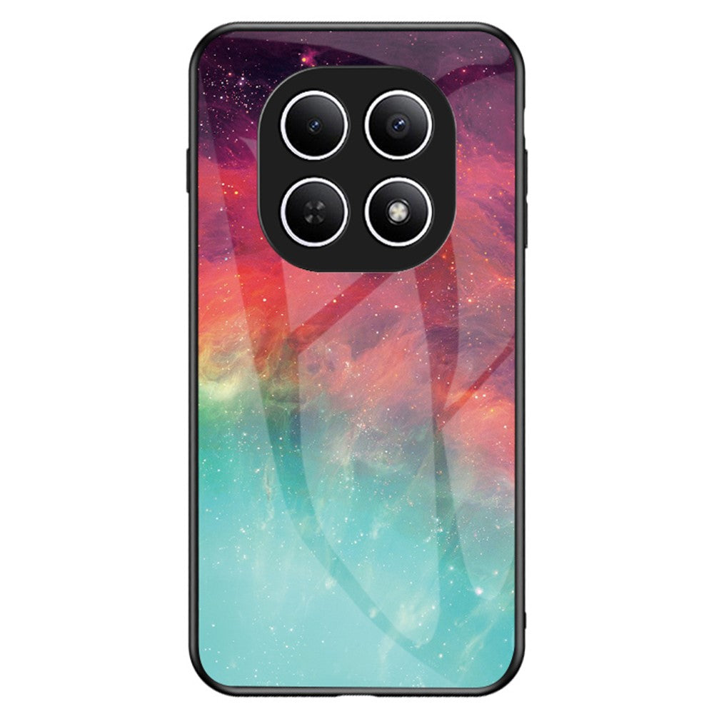 Phone Case For Xiaomi Poco M8 5G / Redmi Note 15 5G (Global) Starry Sky Pattern Tempered Glass Phone Cover