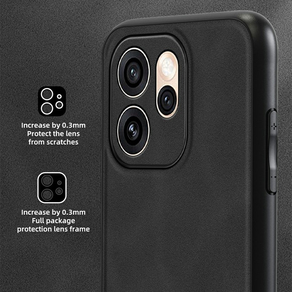 ANNYOJO mobilskal till Oppo Reno15 Pro Max 5G (Global) / Reno15 Pro 5G (Kina) PU-läder + PC + TPU Fallskyddande baksida till mobil