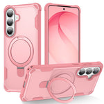 For Samsung Galaxy S26+ Magnetic Case Kickstand TPU + PC Shockproof Phone Back Cover