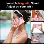 For Samsung Galaxy S26+ Magnetic Case Kickstand TPU + PC Shockproof Phone Back Cover