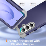 Stötsäkert PC + TPU-skal för Samsung Galaxy S26+