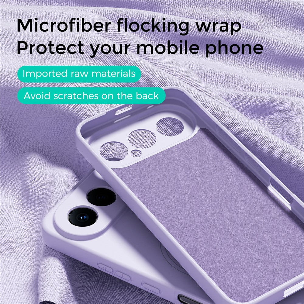 ABEEL Magnetic Case For Honor 500 5G / 500 Pro 5G Skin Touch Liquid Silicone Phone Back Cover