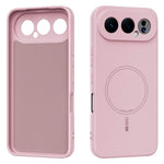 ABEEL Magnetic Case For Honor 500 5G  /  500 Pro 5G Skin Touch Liquid Silicone Phone Back Cover